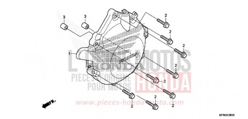 COUVERCLE DE GENERATEUR C.A. CB1000RD de 2013